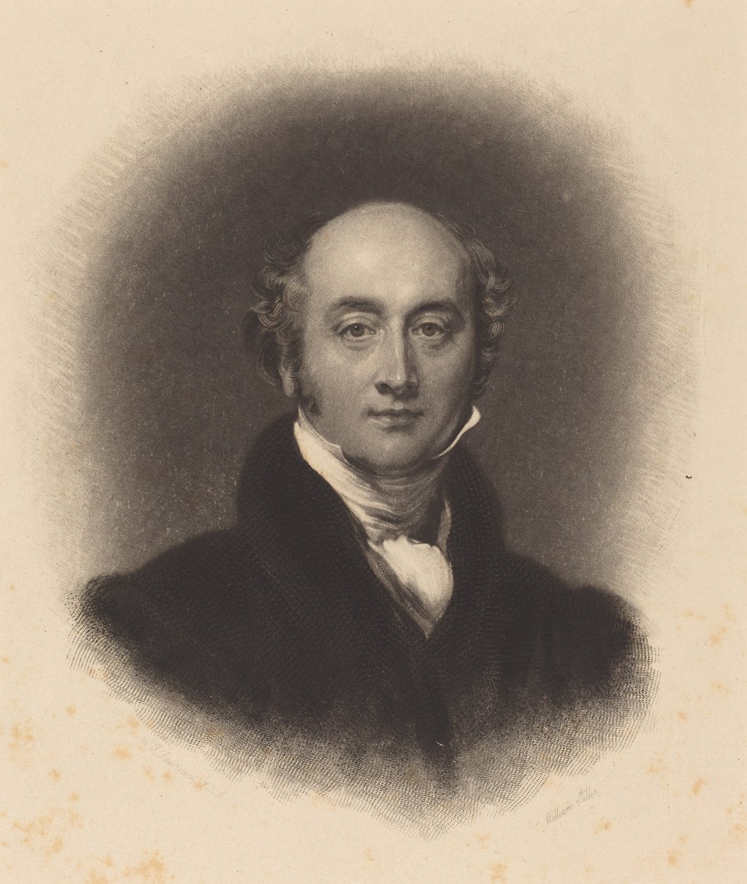 Sir Thomas Lawrence autorstwa William Giller after Sir Thomas Lawrence