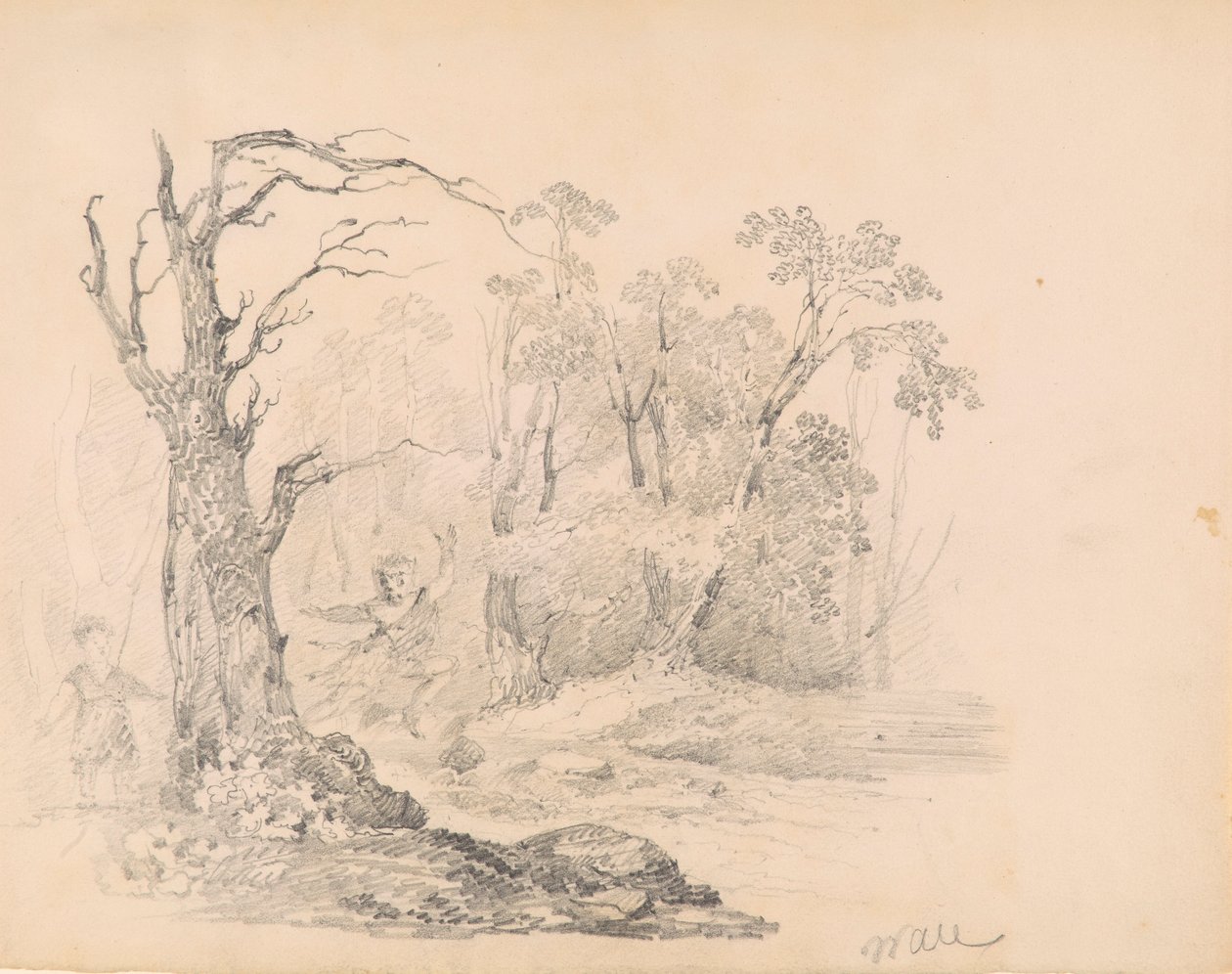 Scena ze Scotta autorstwa William Guy Wall