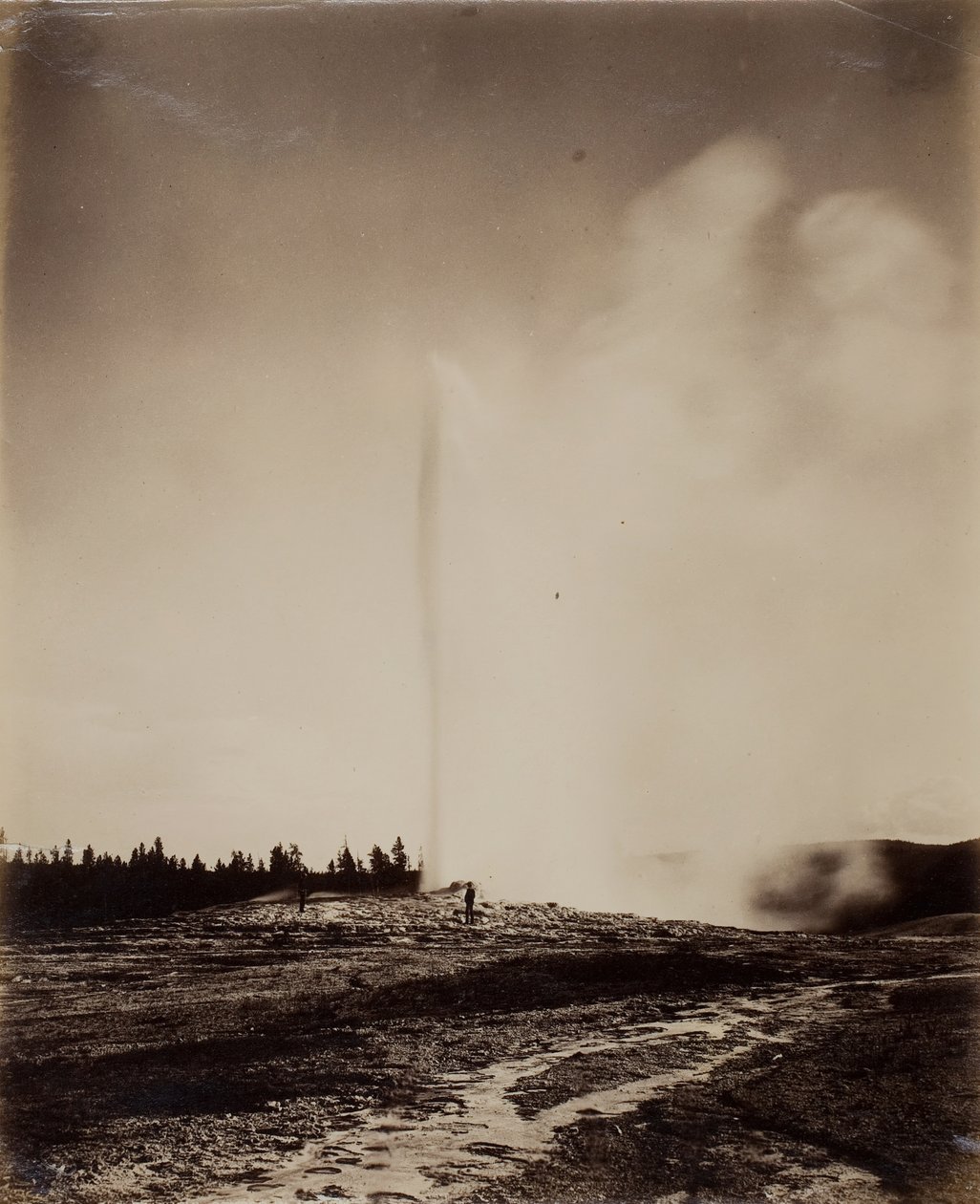 Old Faithful, 1871. autorstwa William H. Jackson