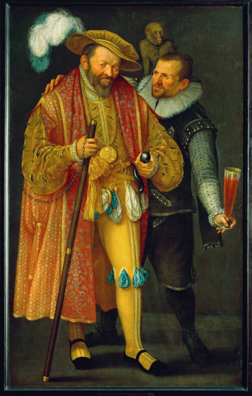 Dwóch głupców ... (obraz na płótnie) autorstwa William Heath