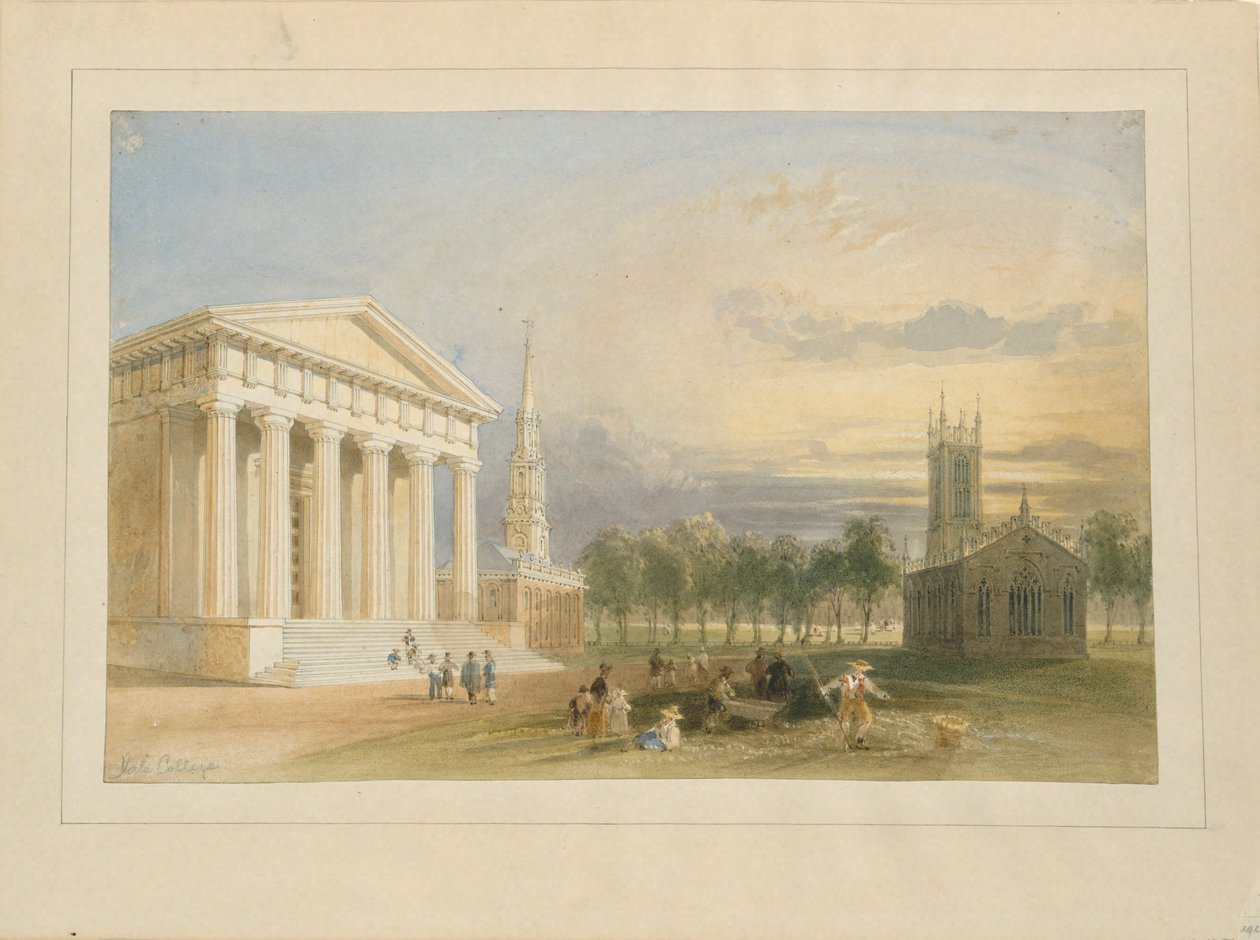 Studiuj dla Bartletta autorstwa William Henry Bartlett