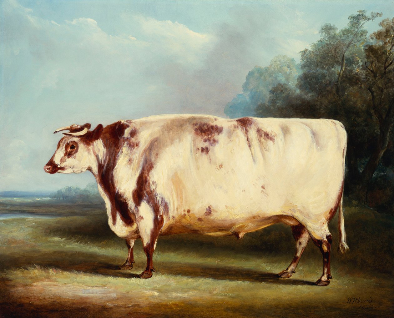 Bulla nagrody, 1839 autorstwa William Henry Davis