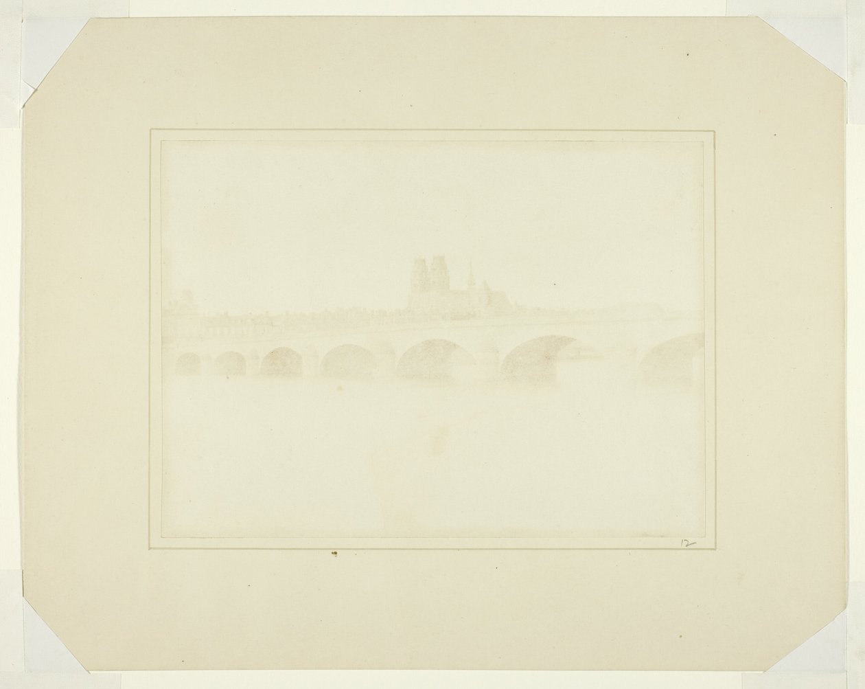 Most Orleański autorstwa William Henry Fox Talbot