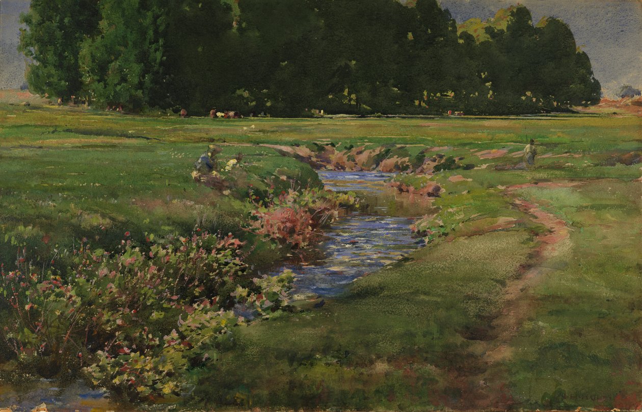 Bełkotliwy potok, b.d. autorstwa William Henry Holmes