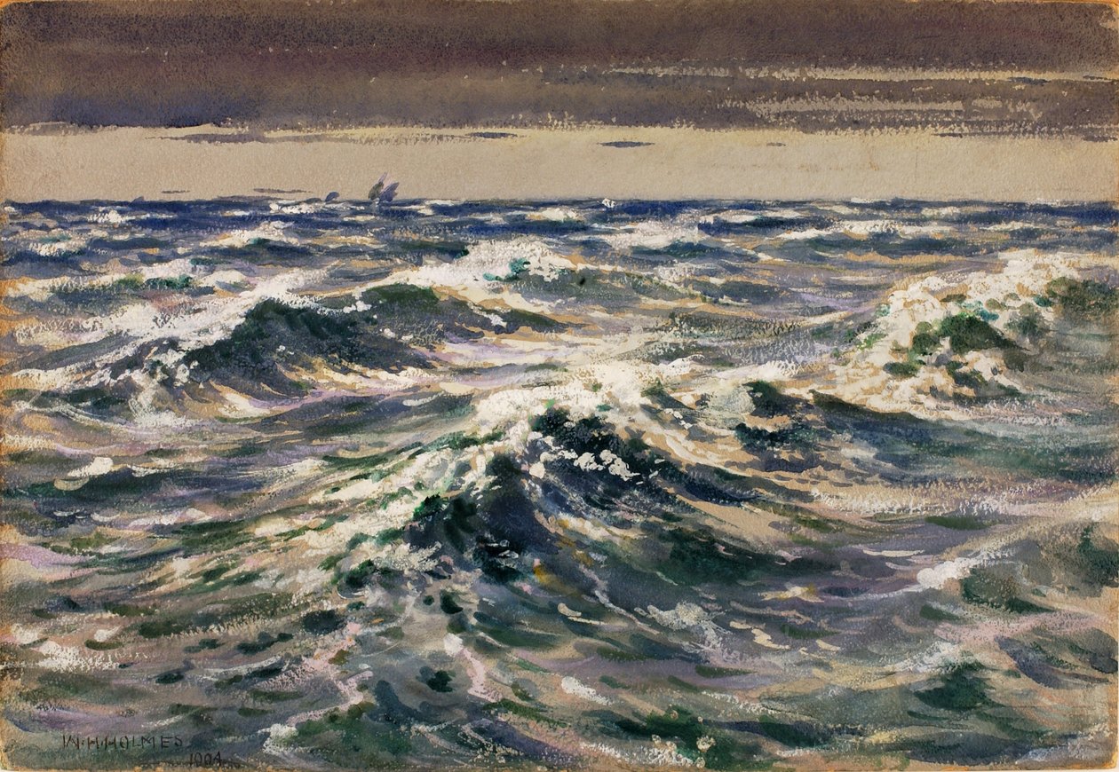 Otwarte morze autorstwa William Henry Holmes