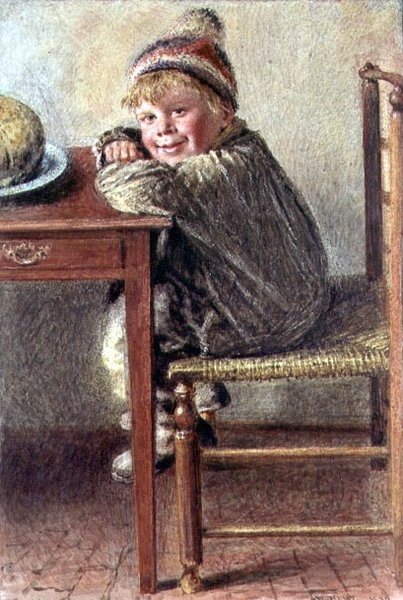 Oczekiwanie autorstwa William Henry Hunt
