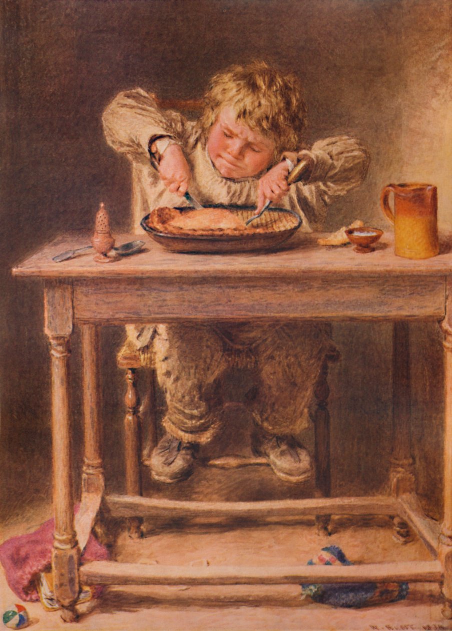 Atak, 1834, 1935 autorstwa William Henry Hunt