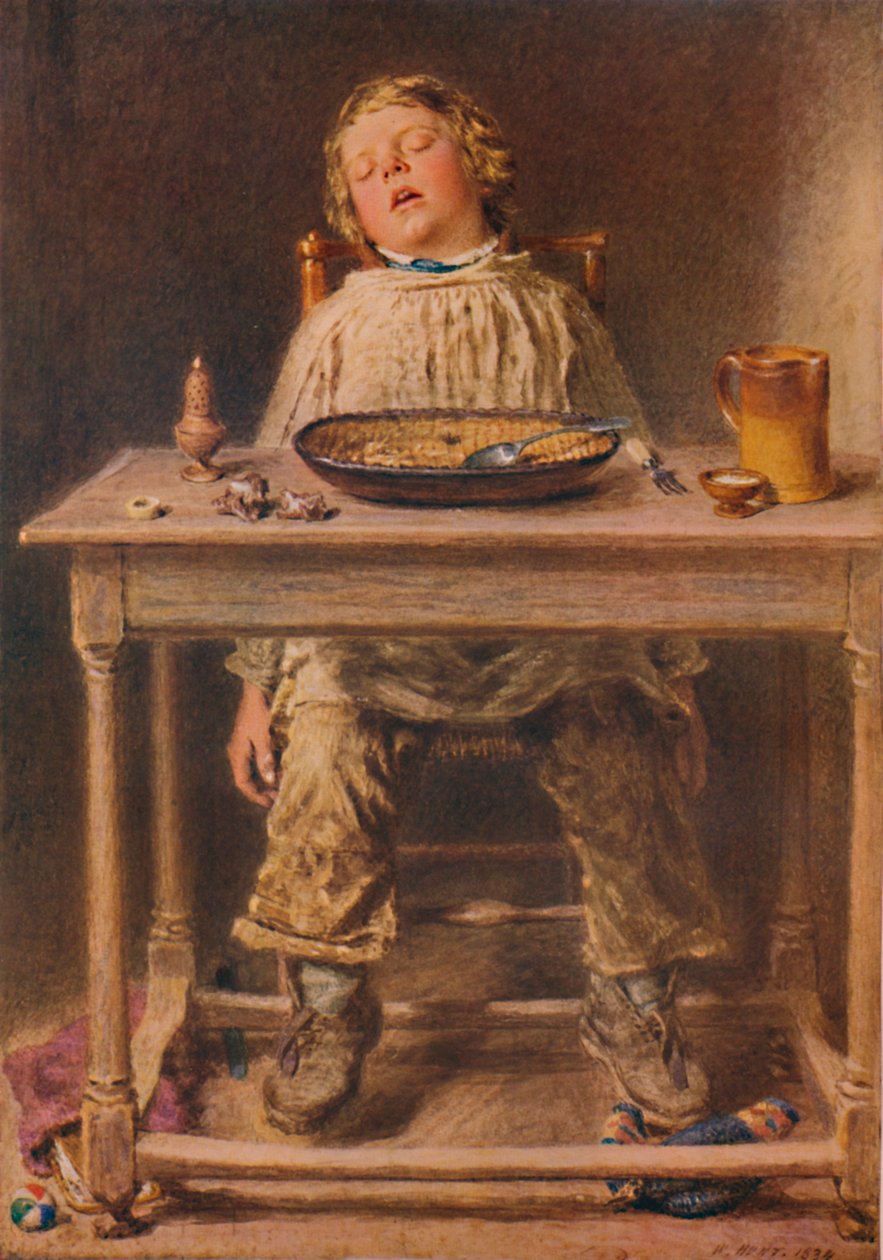 Klęska, 1834, 1935 autorstwa William Henry Hunt