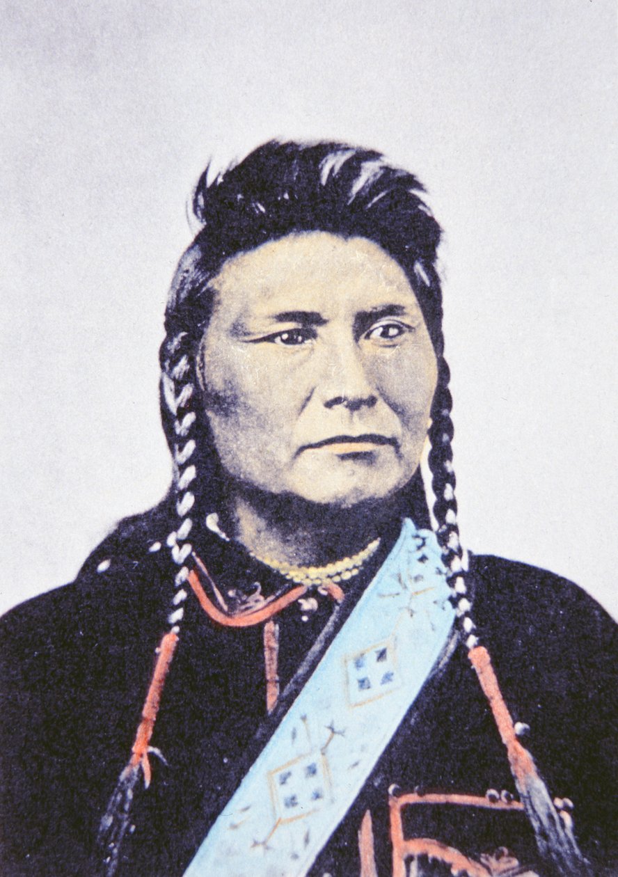 Wódz Józef (1840-1904) 1878 (zdjęcie) autorstwa William Henry Jackson