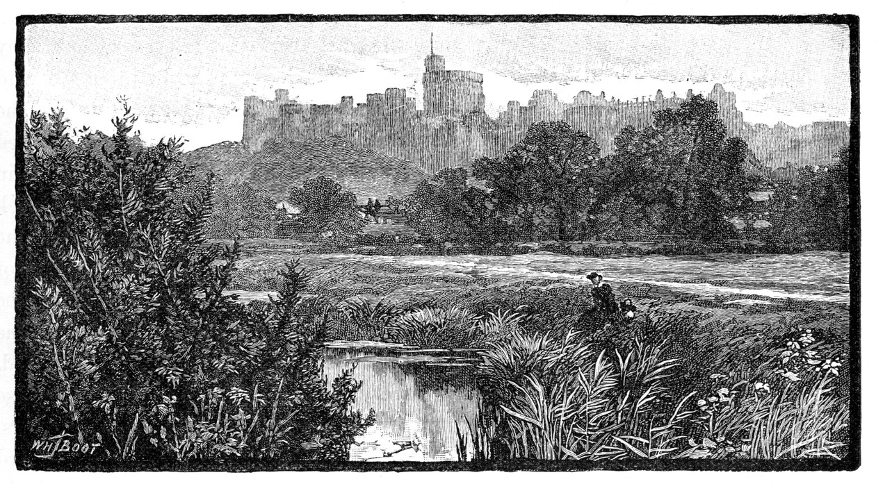 Zamek Windsor, 1900. autorstwa William Henry James Boot