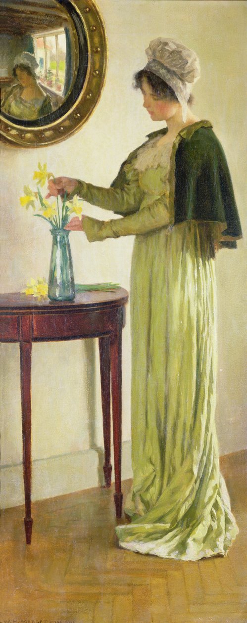 Zwiastuny Wiosny, 1911 autorstwa William Henry Margetson