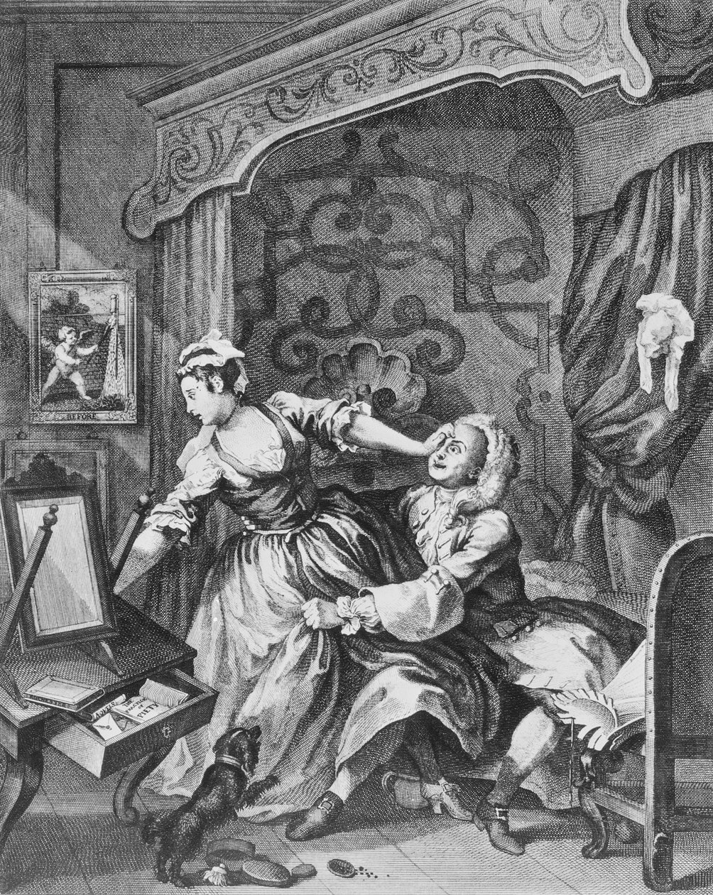 Przed 1736 autorstwa William Hogarth
