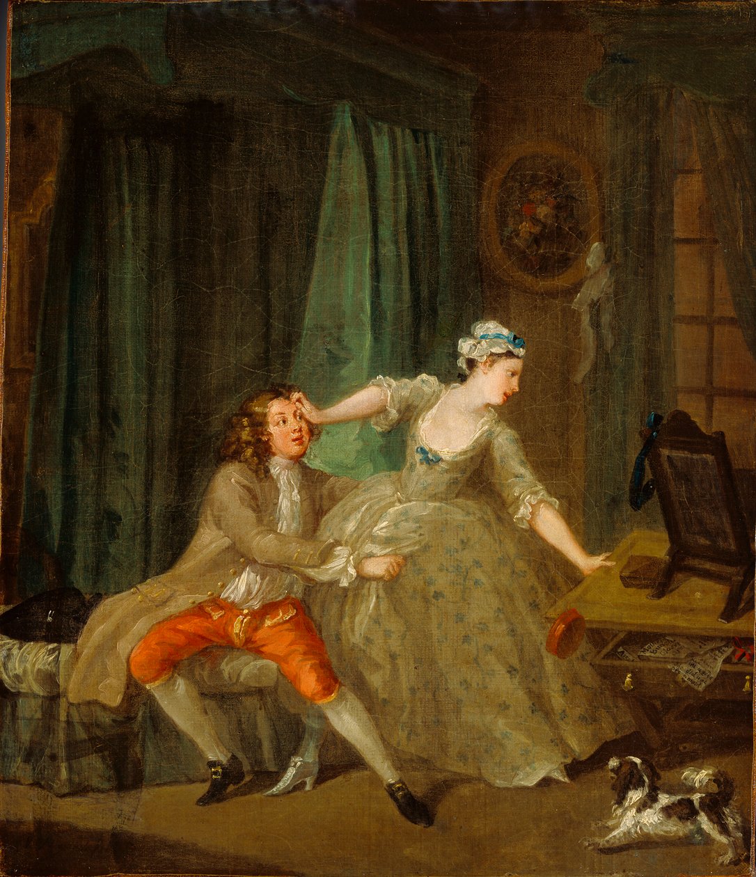 Przed, ok. 1730-31 autorstwa William Hogarth