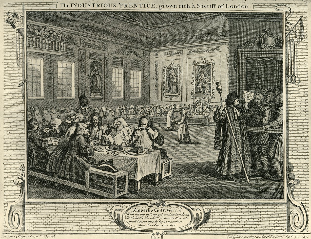 Święto Miejskie, 1747, 1925. autorstwa William Hogarth