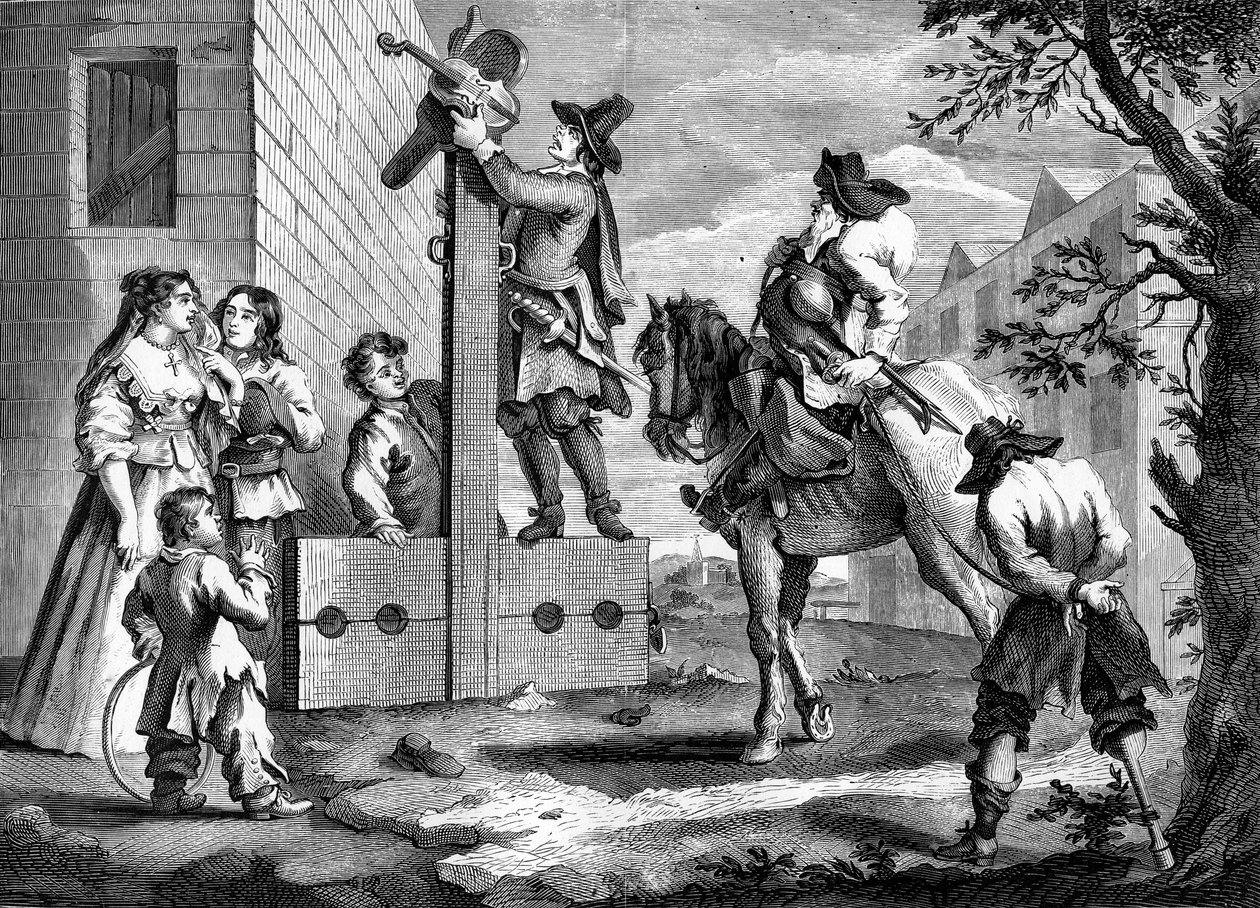 Hudibras autorstwa Williama Hogartha autorstwa William Hogarth