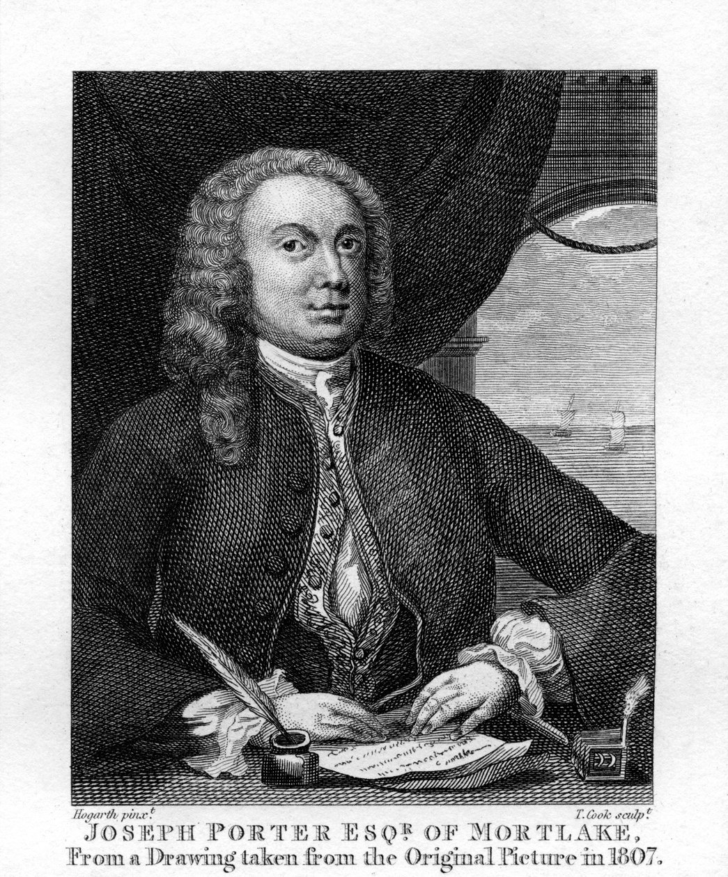 Joseph Porter – William Hogarth autorstwa William Hogarth