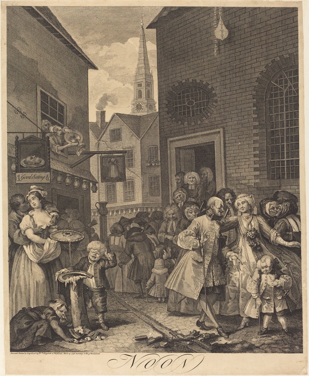 Południe autorstwa William Hogarth
