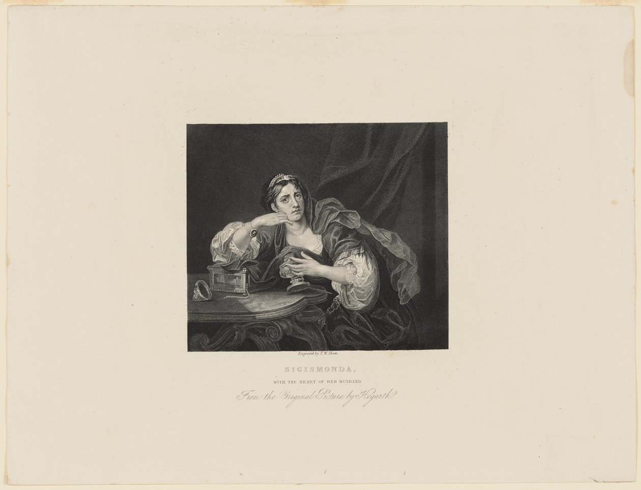 Sigismonda autorstwa William Hogarth