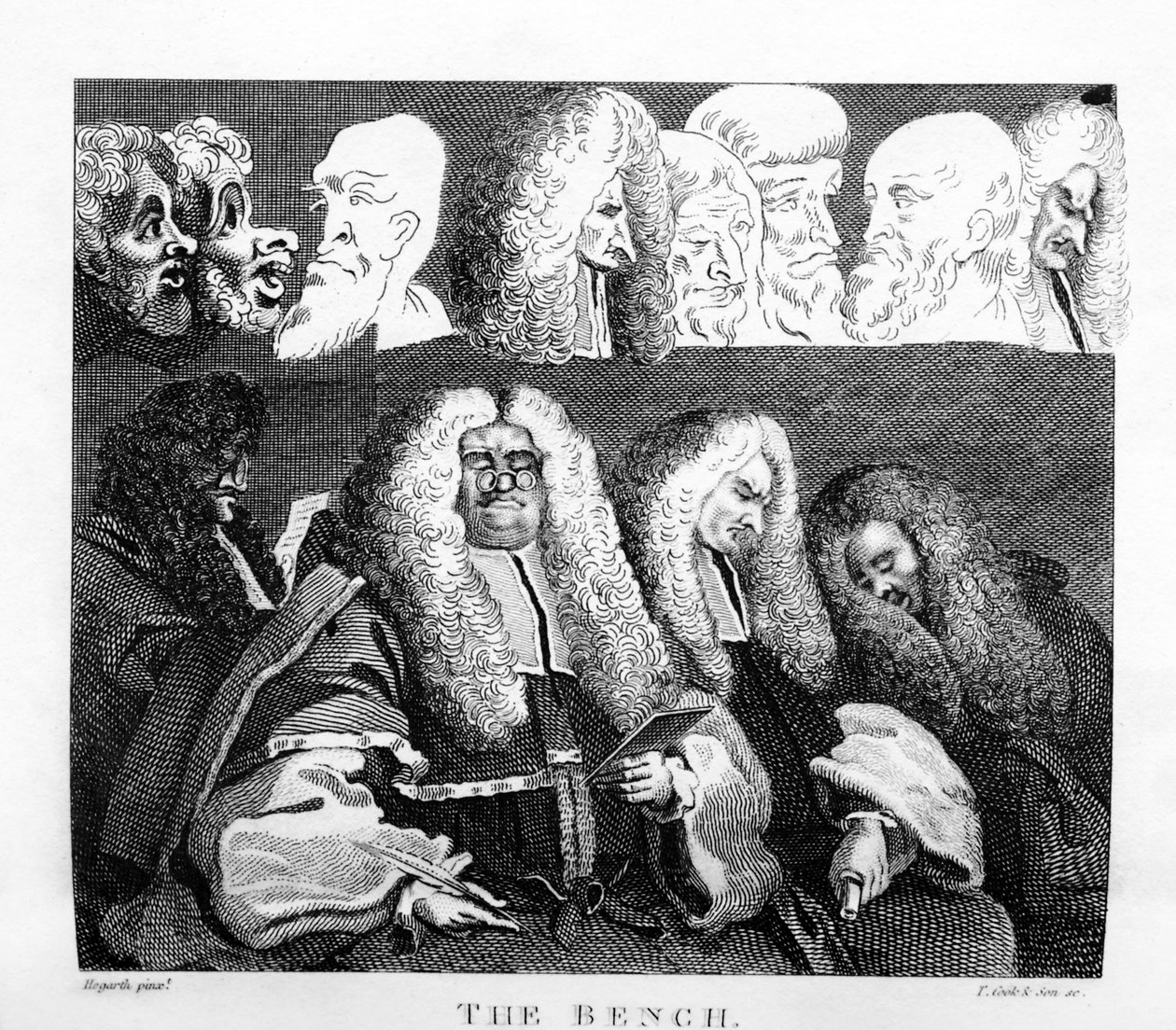 Ławka Williama Hogartha autorstwa William Hogarth