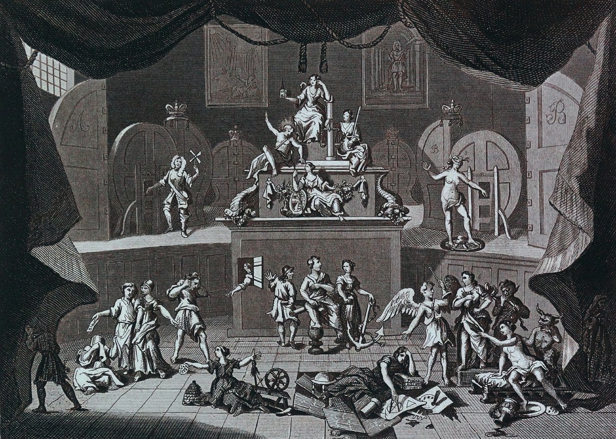Loteria autorstwa William Hogarth
