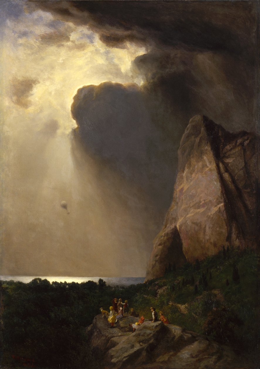 Zaginiony balon autorstwa William Holbrook Beard