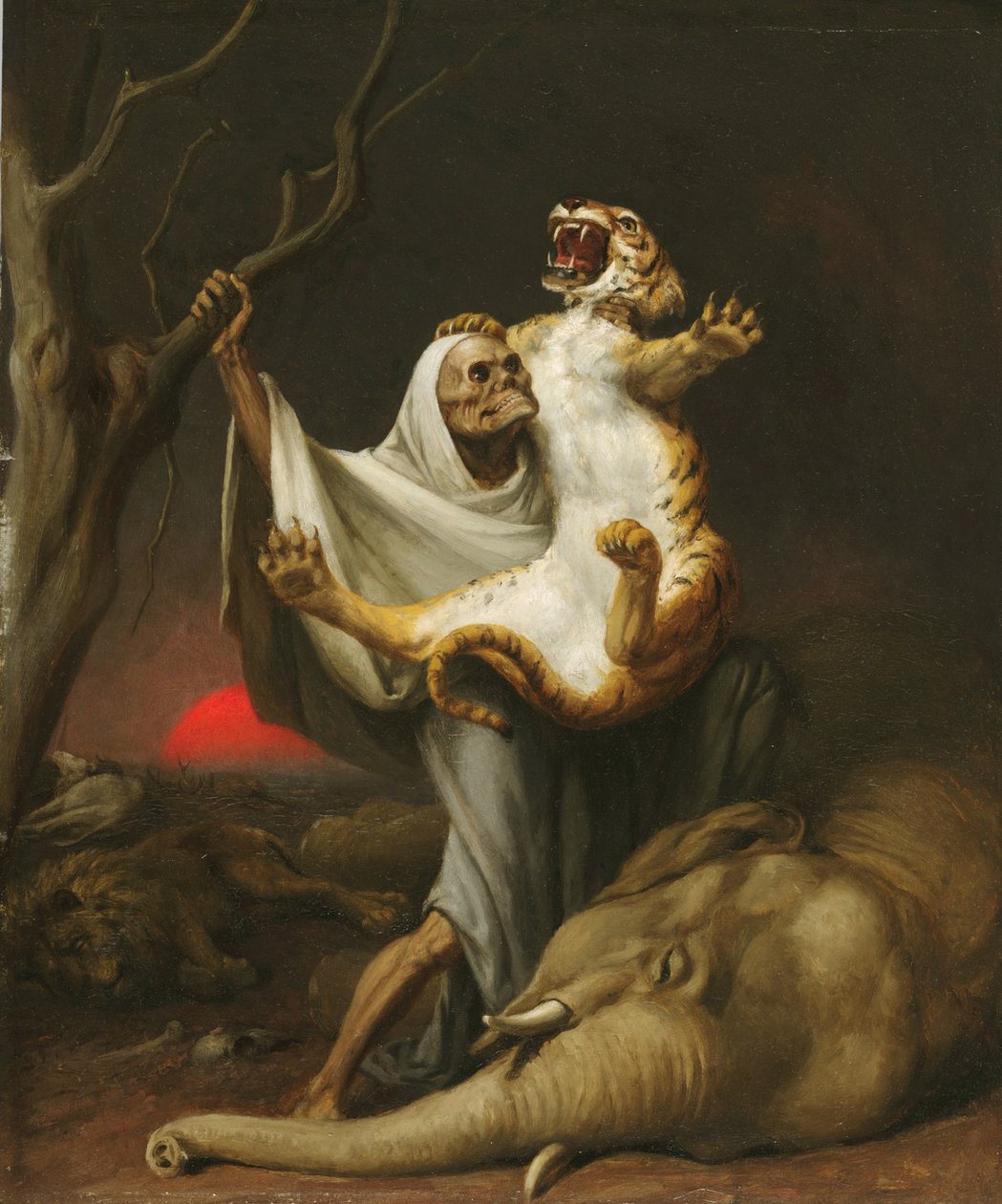 Moc śmierci, c.1890. autorstwa William Holbrook Beard