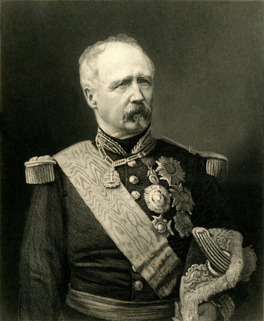„Marszałek Macmahon”, ok. 1872 r. autorstwa William Holl
