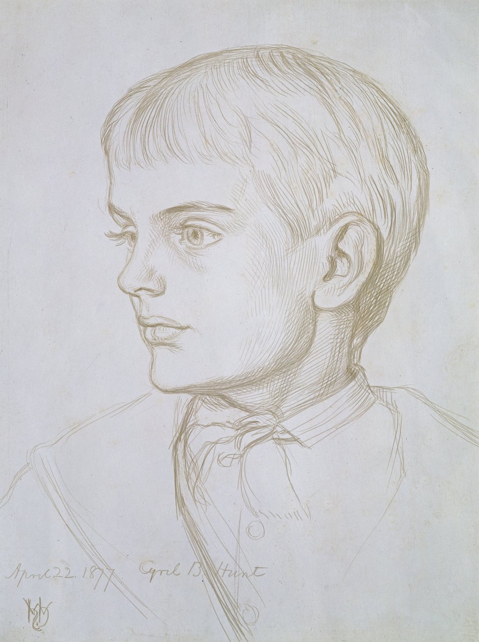 Mój syn Cyryl, 1877 autorstwa William Holman Hunt