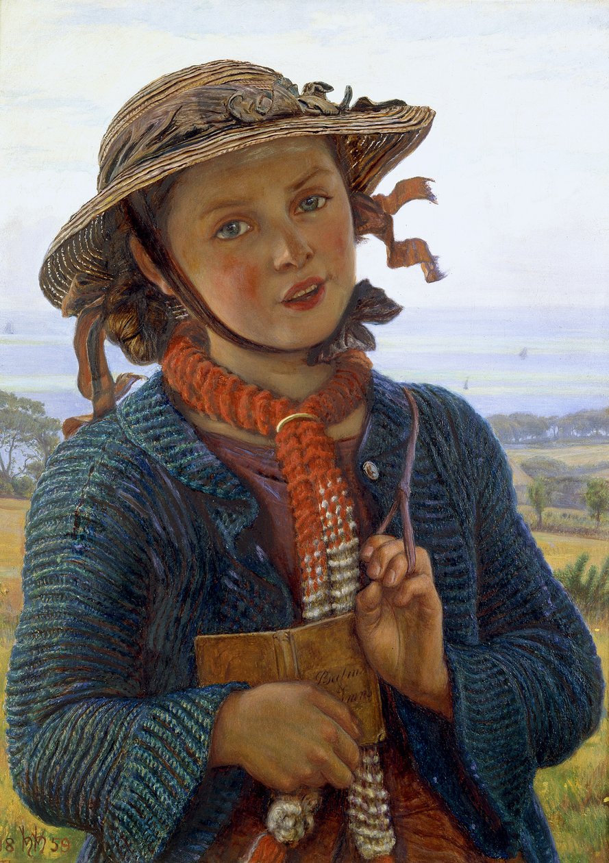 Hymn uczennicy, 1859 autorstwa William Holman Hunt