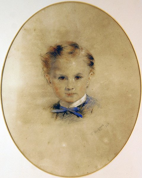Portret chłopca autorstwa William Huggins