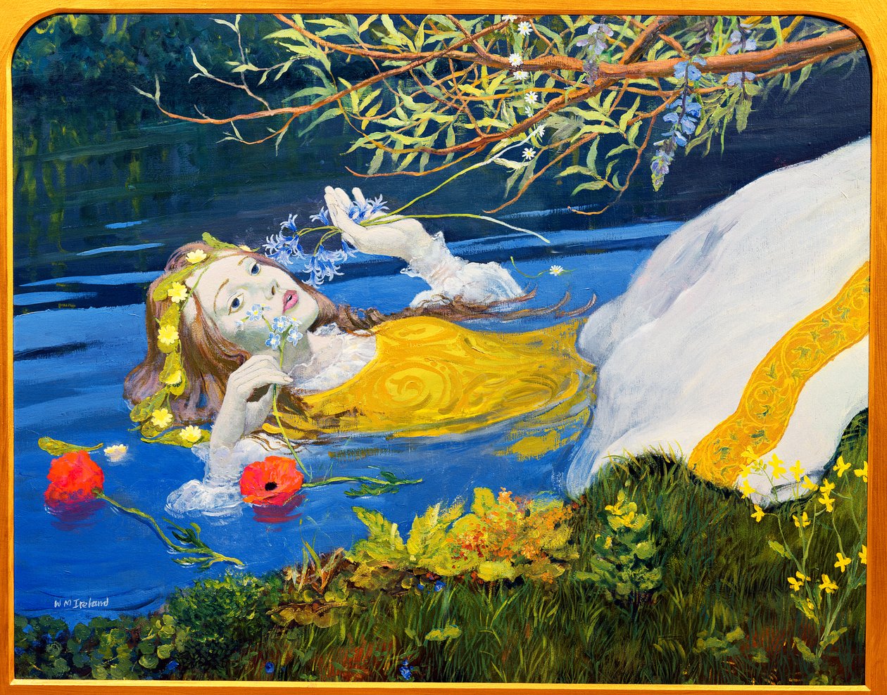 Ofelia autorstwa William Ireland