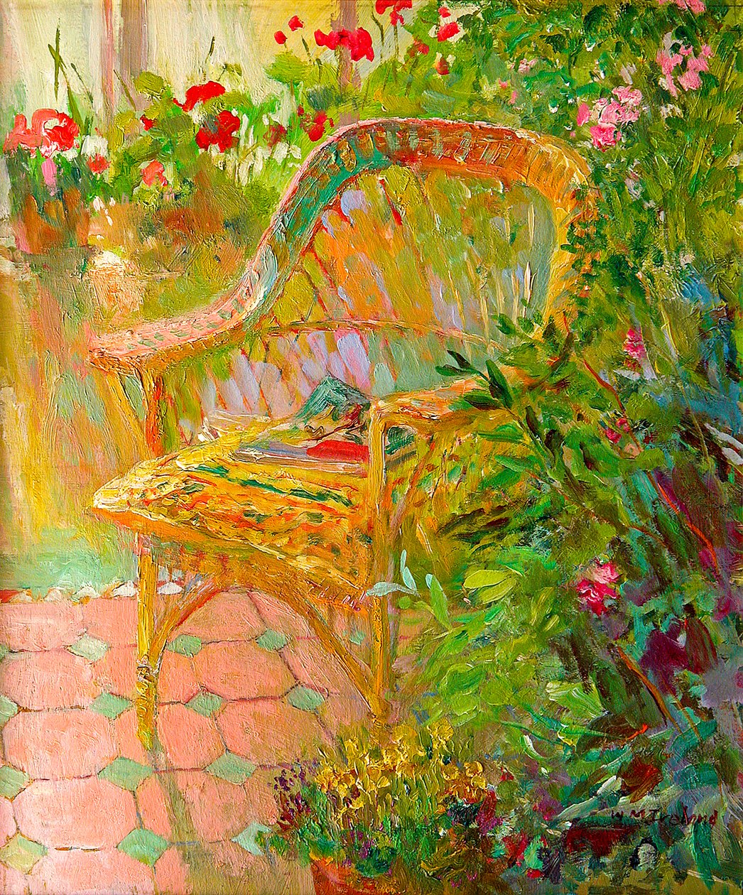 Krzesło wiklinowe, 2000 autorstwa William Ireland