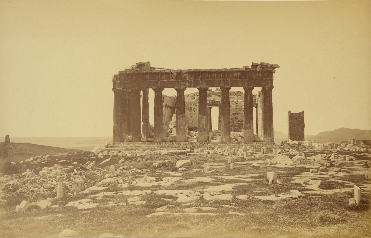 Partenon, twarz orientalna. autorstwa William J. Stillman