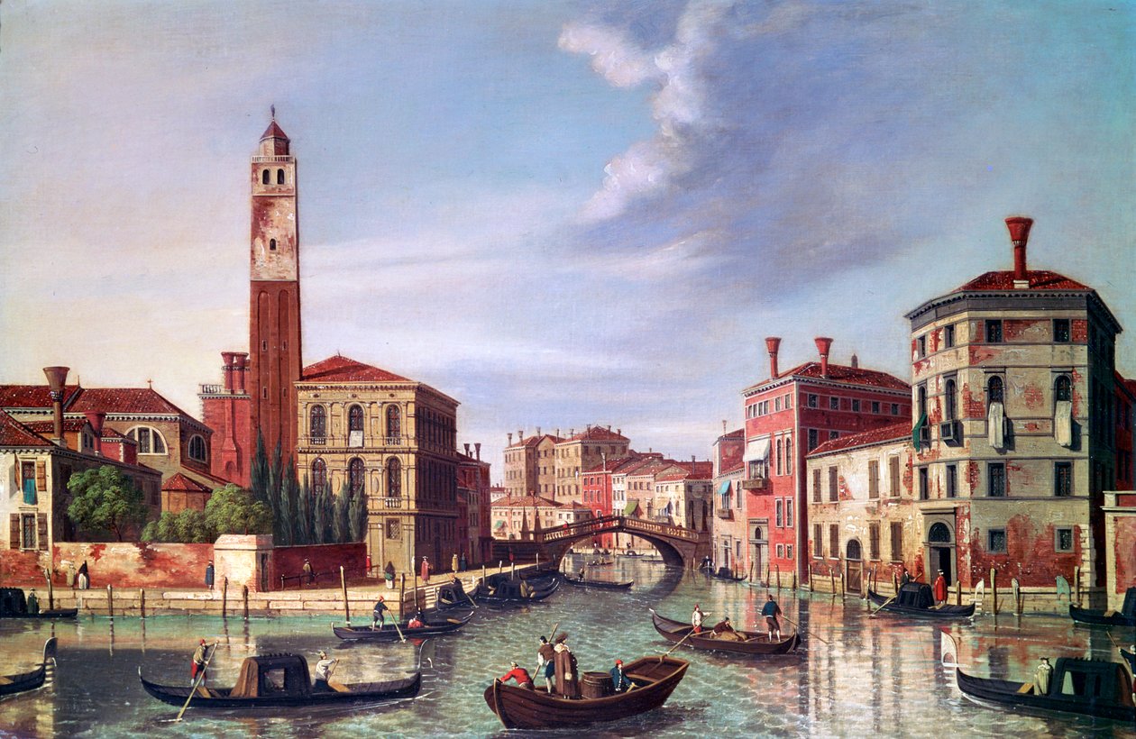 Palazzo Labia, Cannaregio Cannaregio, c1750-1771 autorstwa William James