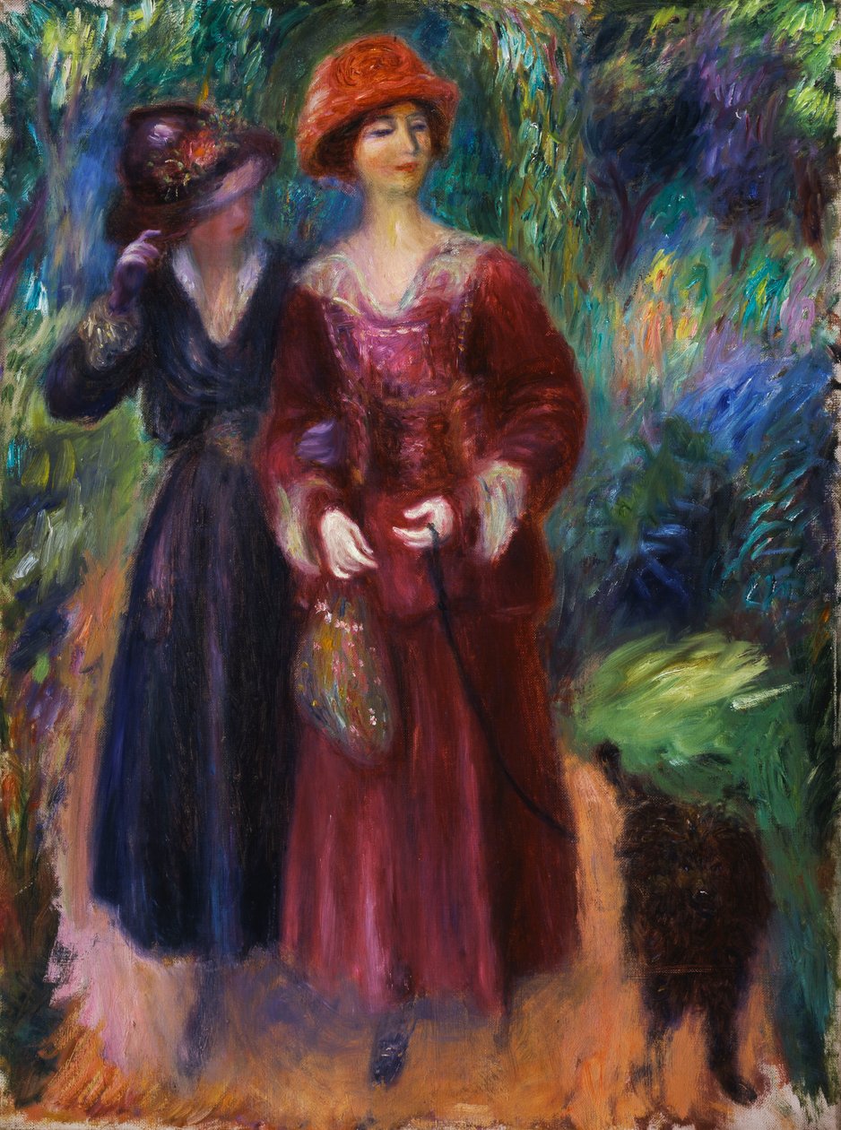 Spacer po parku autorstwa William James Glackens