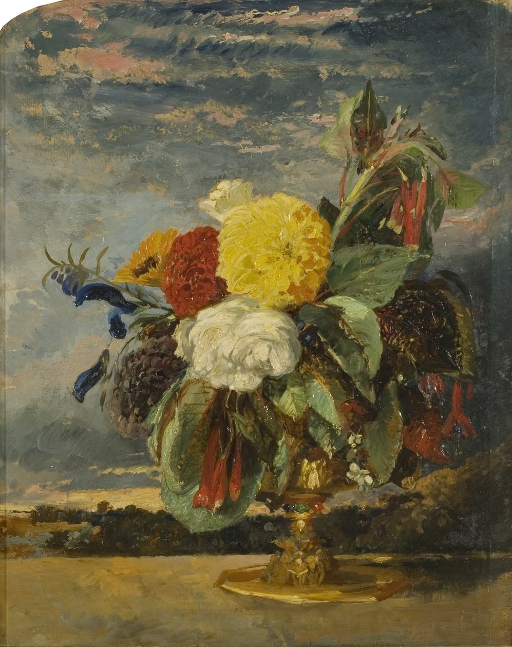 Kawałek kwiatu autorstwa William James Muller