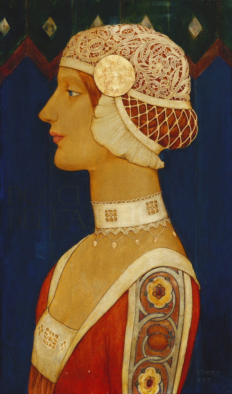słodka piękność; Słodka Bella, 1903 autorstwa William James Neatby