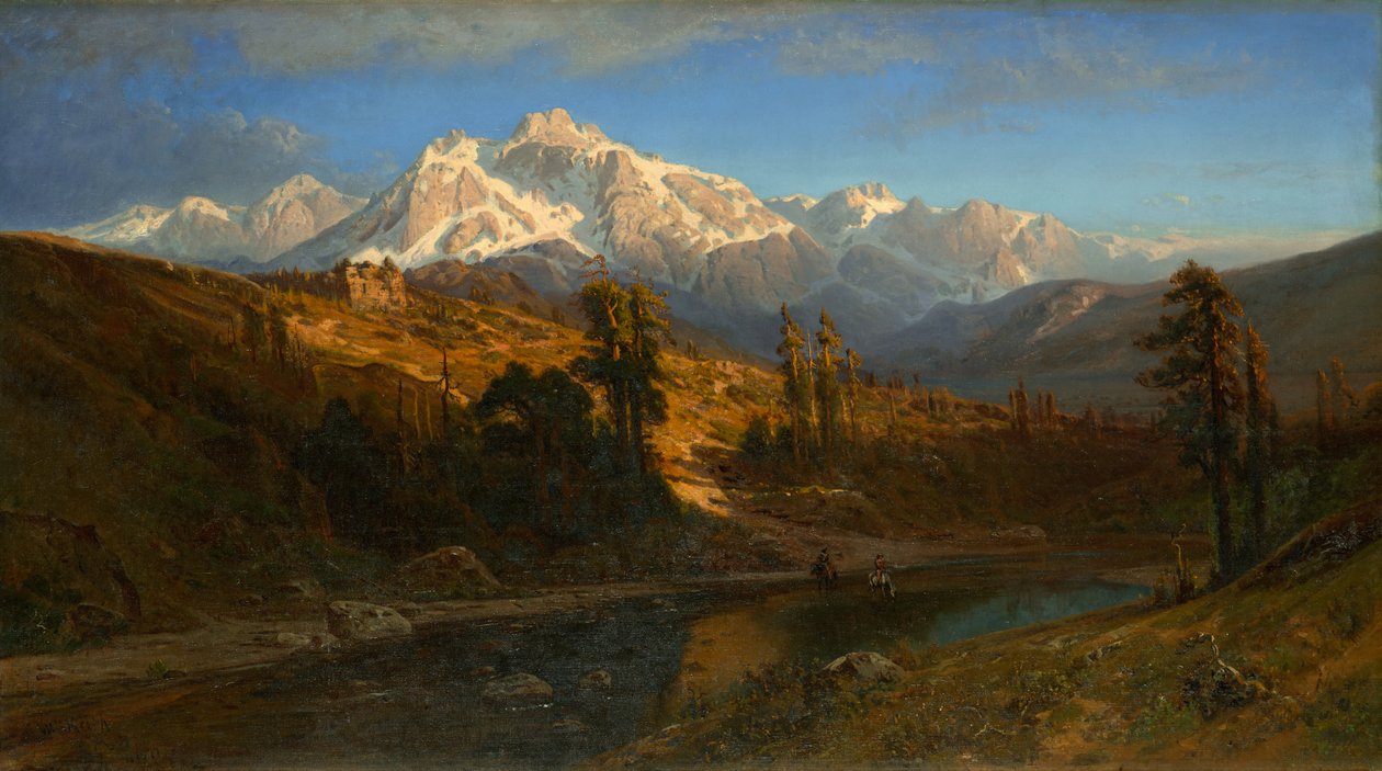 Przełęcz Mono, góry Sierra Nevada, Kalifornia autorstwa William Keith