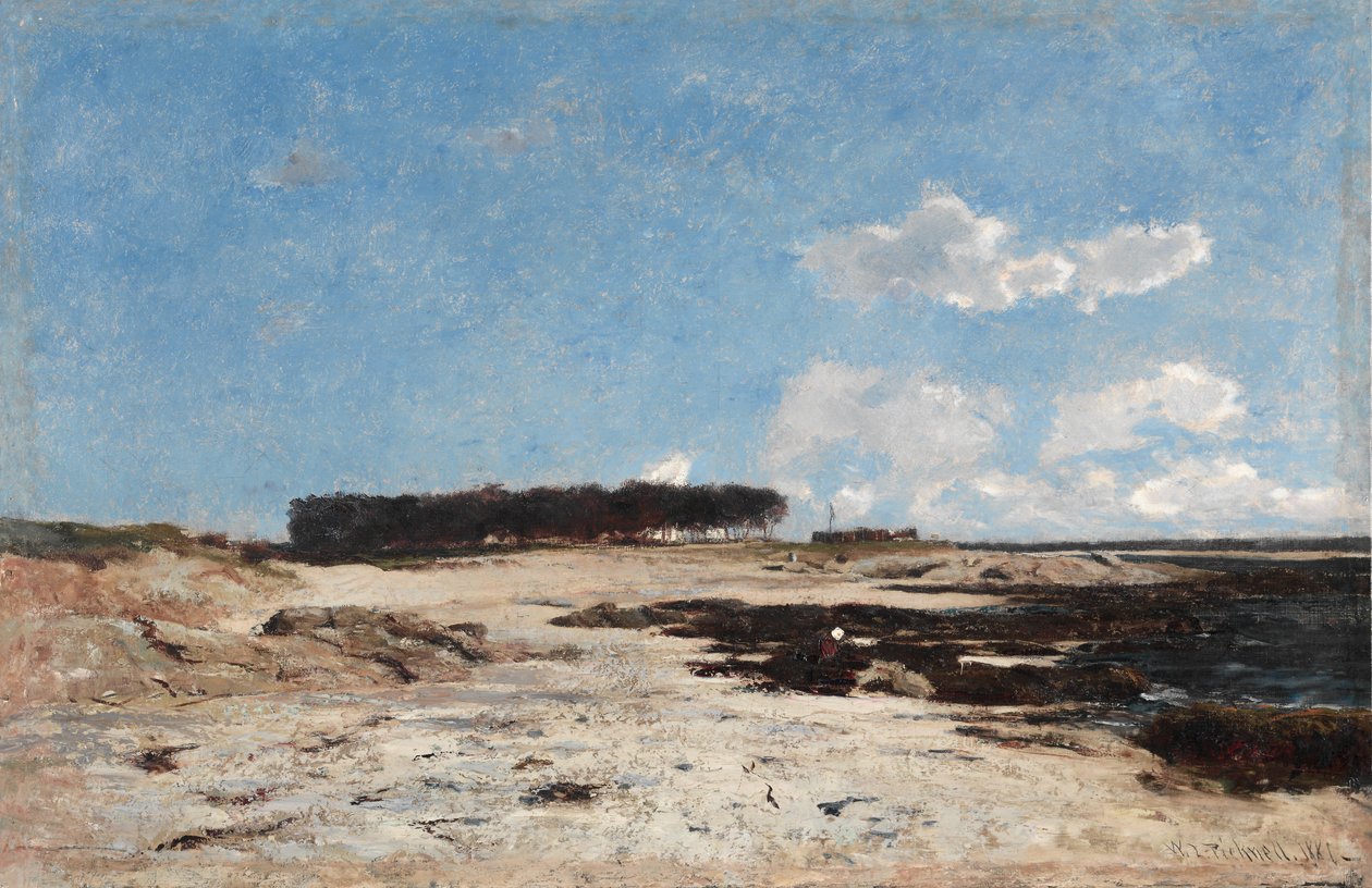Pointe de Cabello, Bretania, 1881. autorstwa William L. Picknell