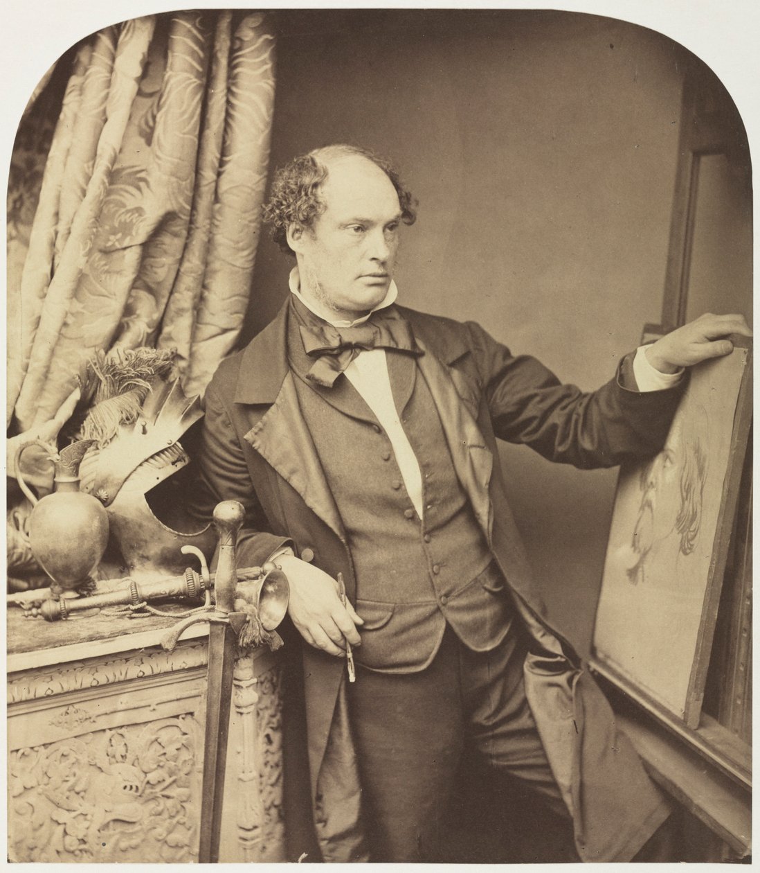 Daniel Maclise 1806-1870, 1857. autorstwa William Lake Price