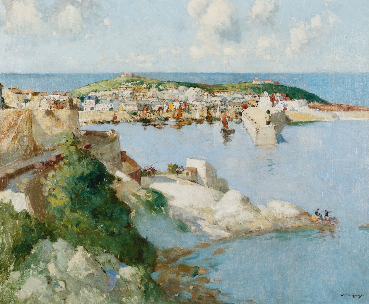 Port, St Ives autorstwa William Lee Hankey
