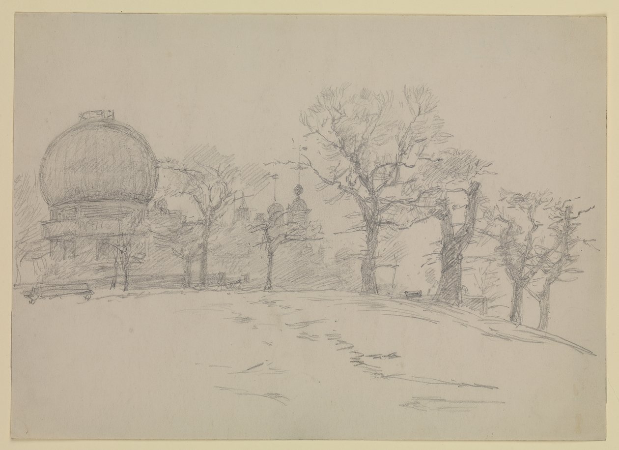 Greenwich (Królewskie Obserwatorium) autorstwa William Lionel Wyllie