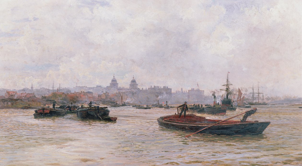 Szpital Greenwich autorstwa William Lionel Wyllie