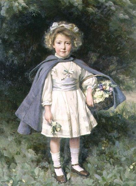 Portret Patricii Anley autorstwa William Logsdail