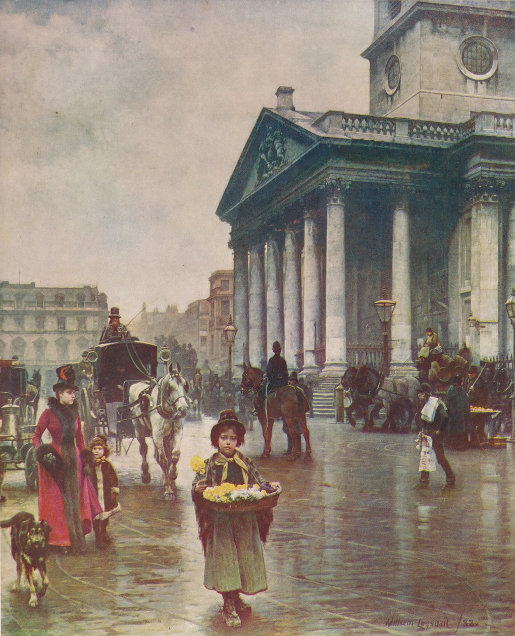 St Martins-in-the-Fields, 1888, c1915 autorstwa William Logsdail