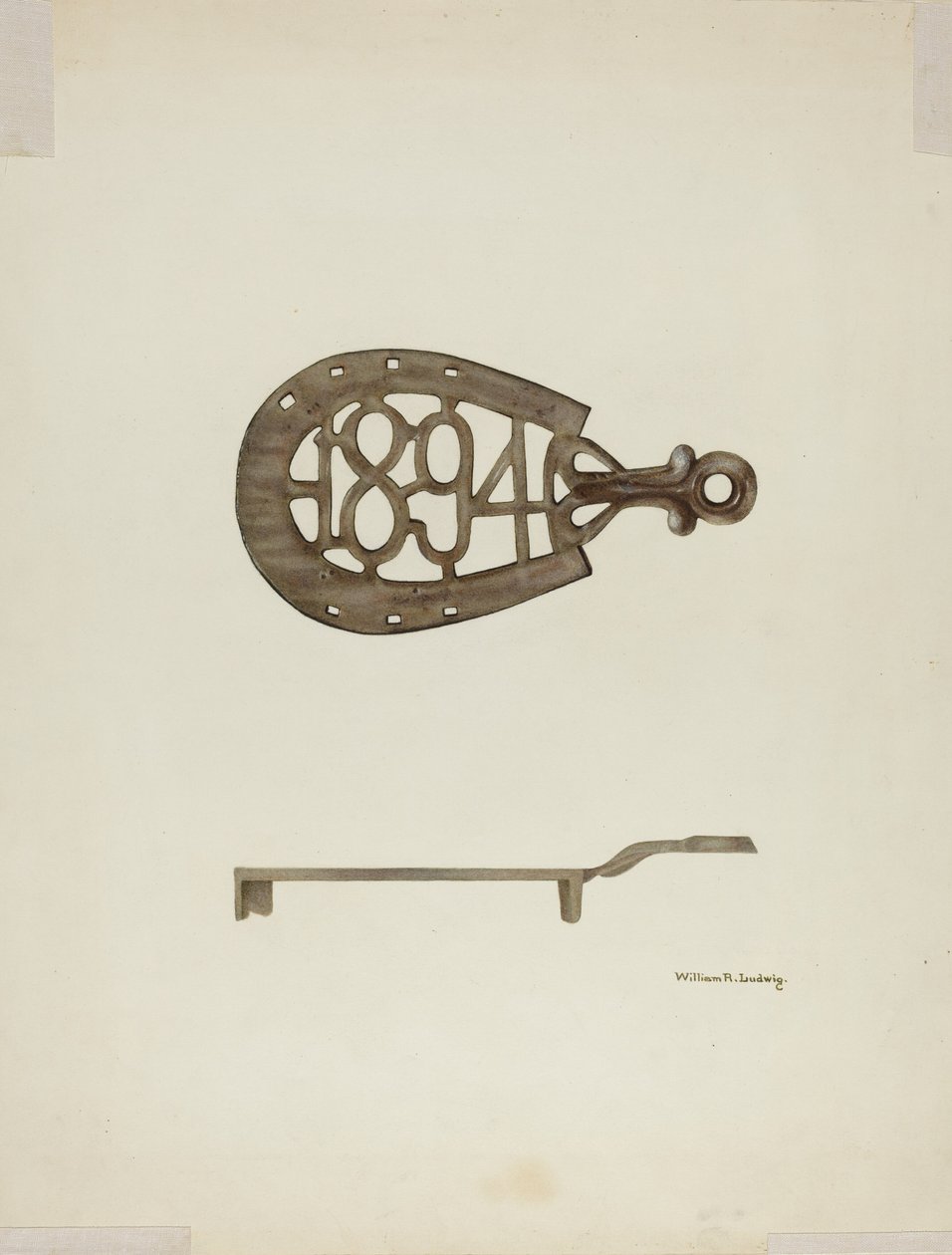 Trivet, ok. 1939. autorstwa William Ludwig