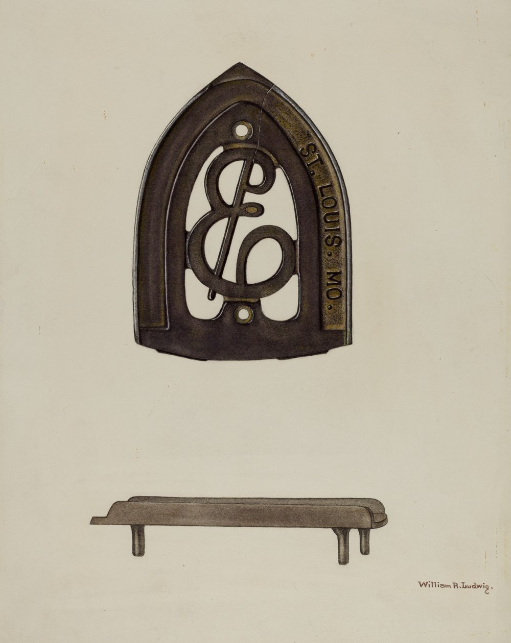 Trivet, ok. 1939. autorstwa William Ludwig
