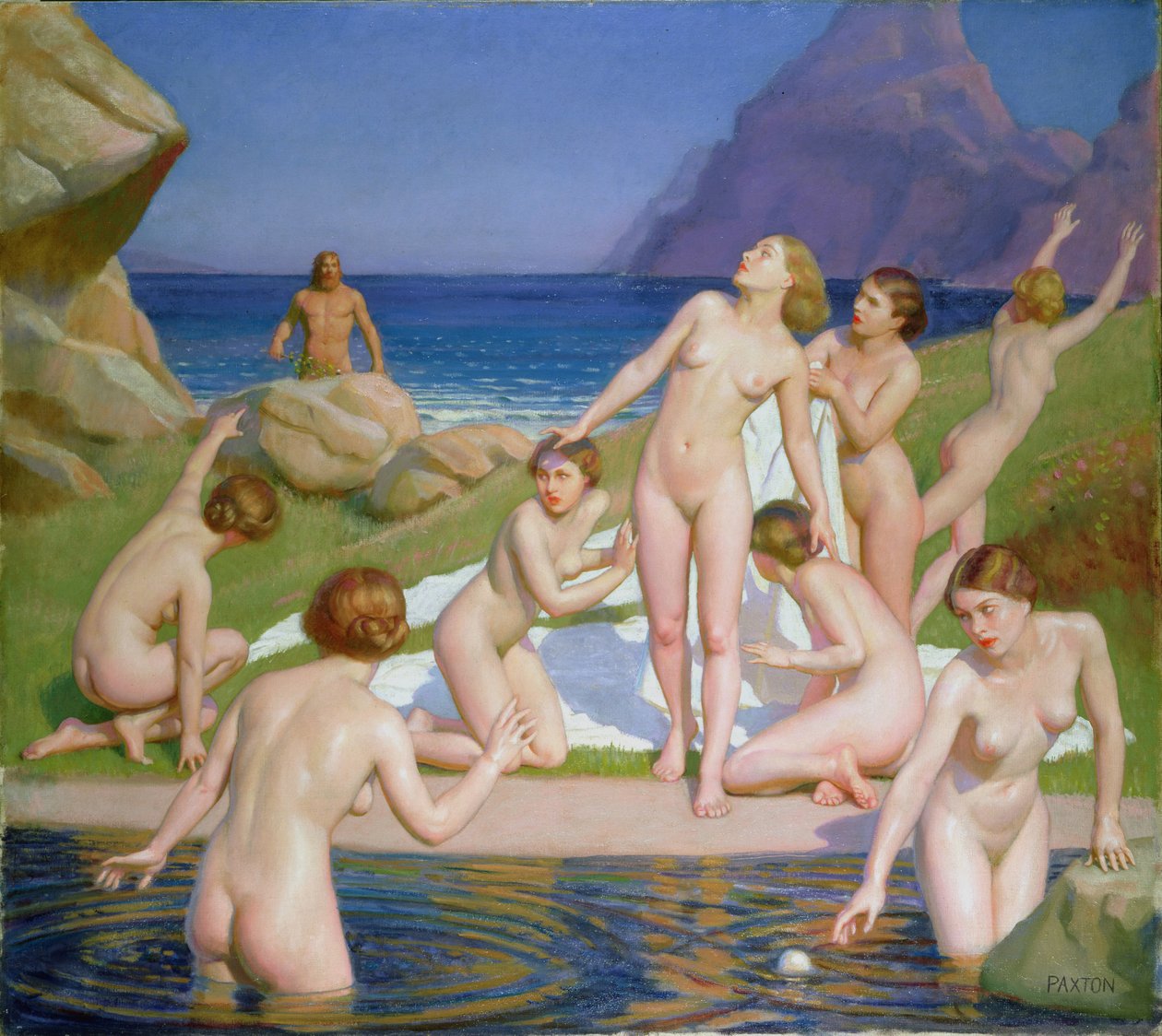 Nausicaa autorstwa William McGregor Paxton