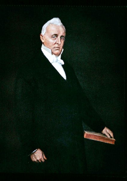 James Buchanan (kolor lito) autorstwa William Merritt (after) Chase