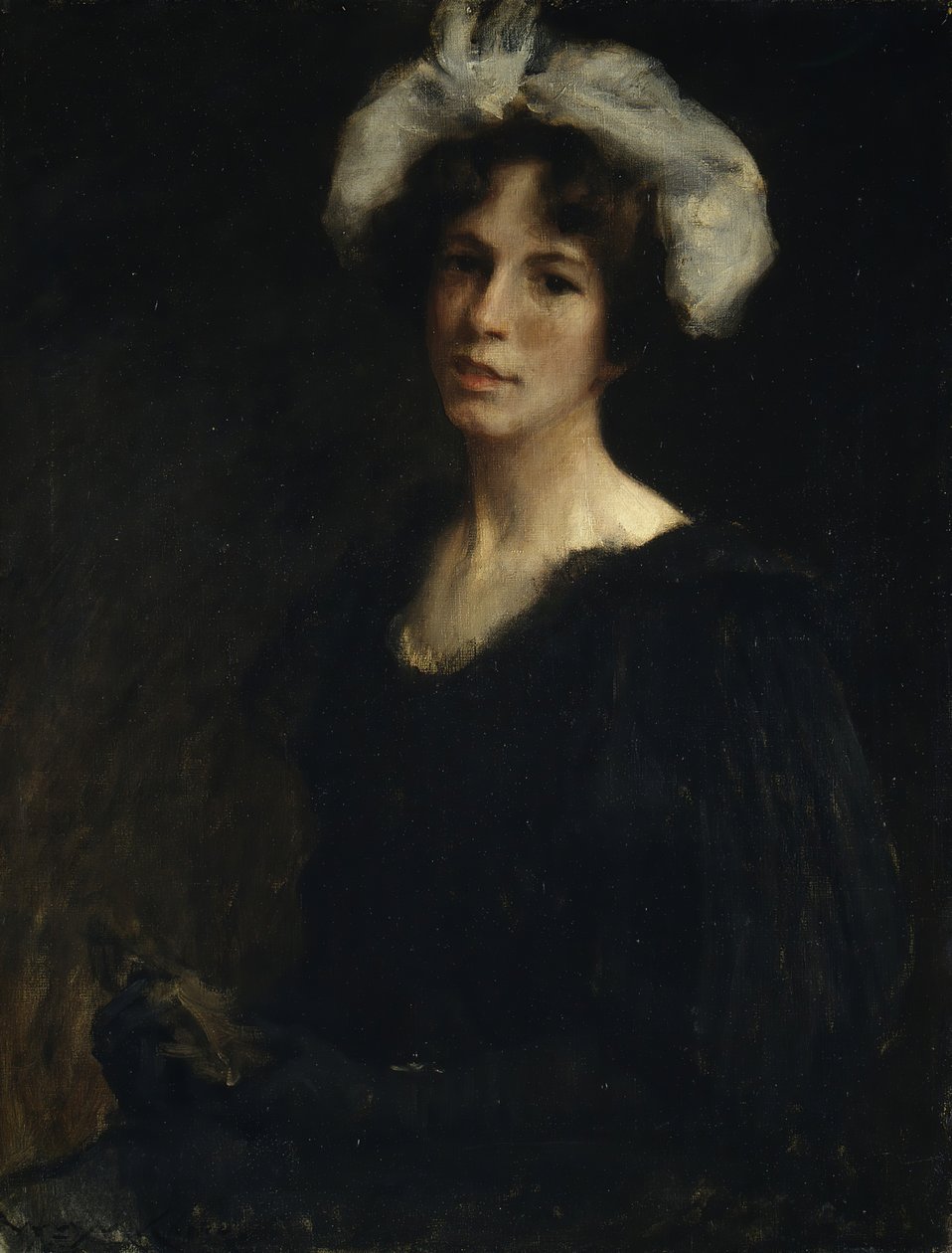Bessie Potter, ca. 1895. autorstwa William Merritt Chase